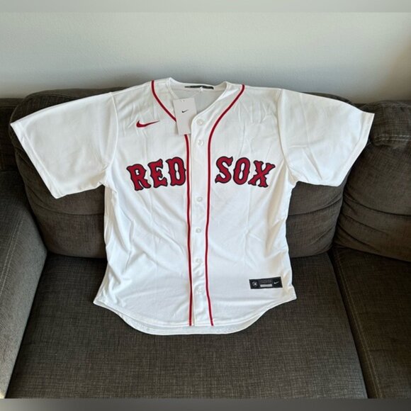Nike Authentic Boston Red Sox Trevor Story #10 MLB White Jersey Men’s Sz: M - Picture 2 of 7